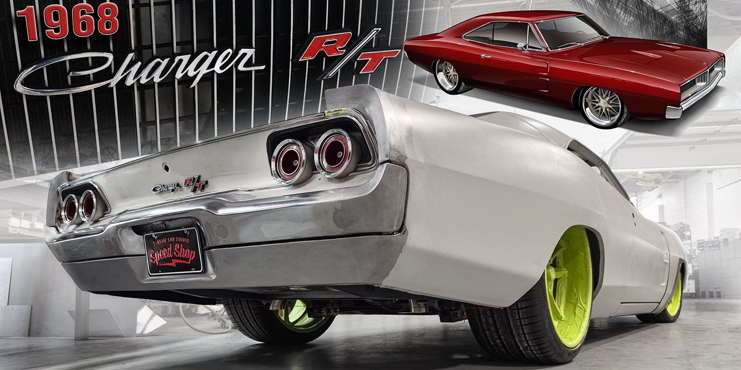 68 Charger RT • Rear Bumper Tuck 2x1