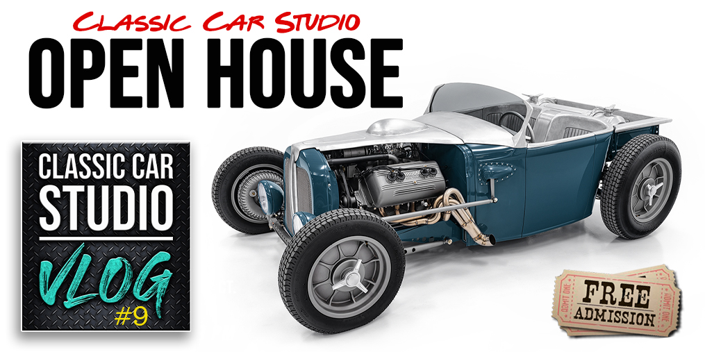 Classic Car Studio Vlog #9 - Fall Open House 2x1