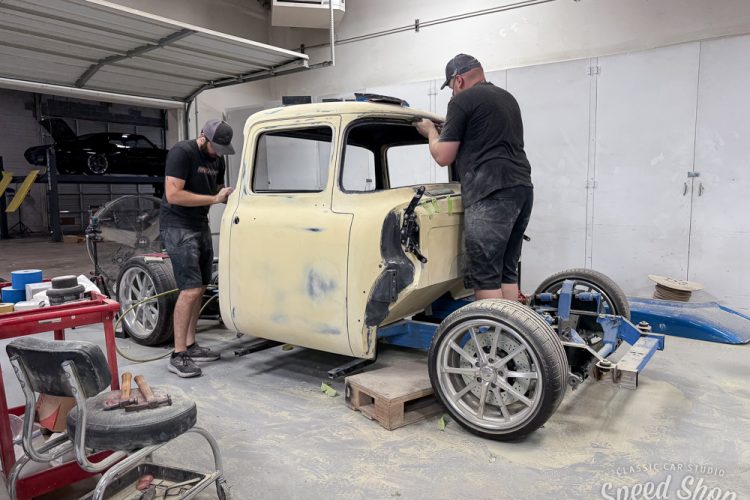 56 Ford F100 Effy • Build Photos • Classic Car Studio-319
