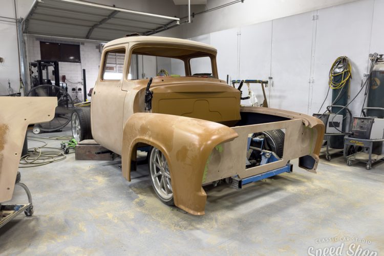 56 Ford F100 Effy • Build Photos • Classic Car Studio-345