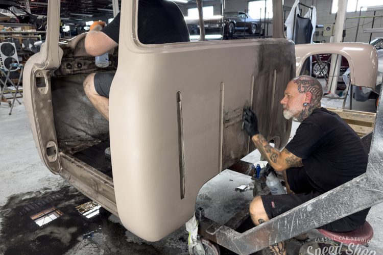 56 Ford F100 Effy • Build Photos • Classic Car Studio-413