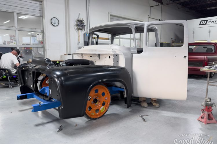 56 Ford F100 Effy • Build Photos • Classic Car Studio-43