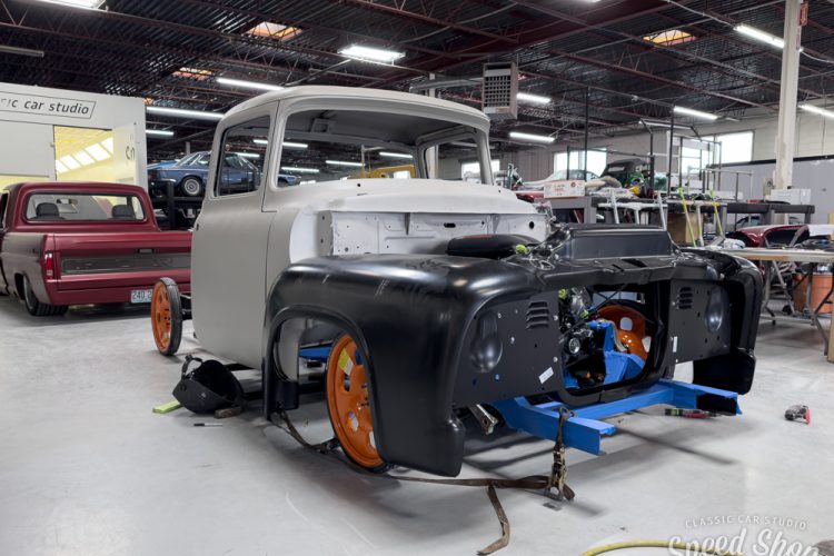 56 Ford F100 Effy • Build Photos • Classic Car Studio-45