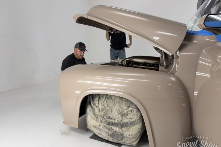 56 Ford F100 Effy • Build Photos • Classic Car Studio-549