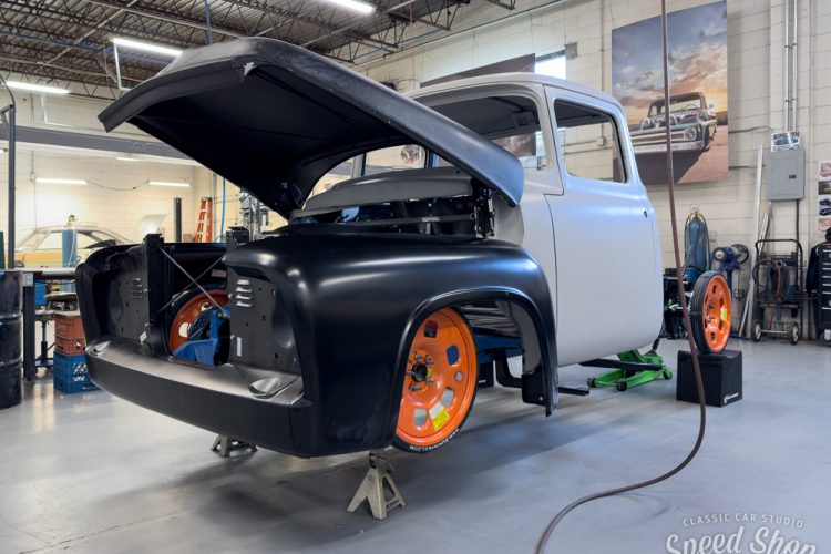 56 Ford F100 Effy • Build Photos • Classic Car Studio-56