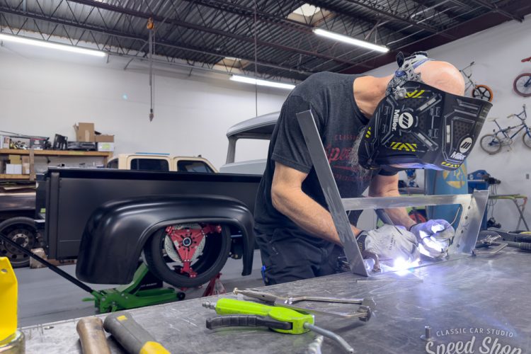 56 Ford F100 Effy • Build Photos • Classic Car Studio-63